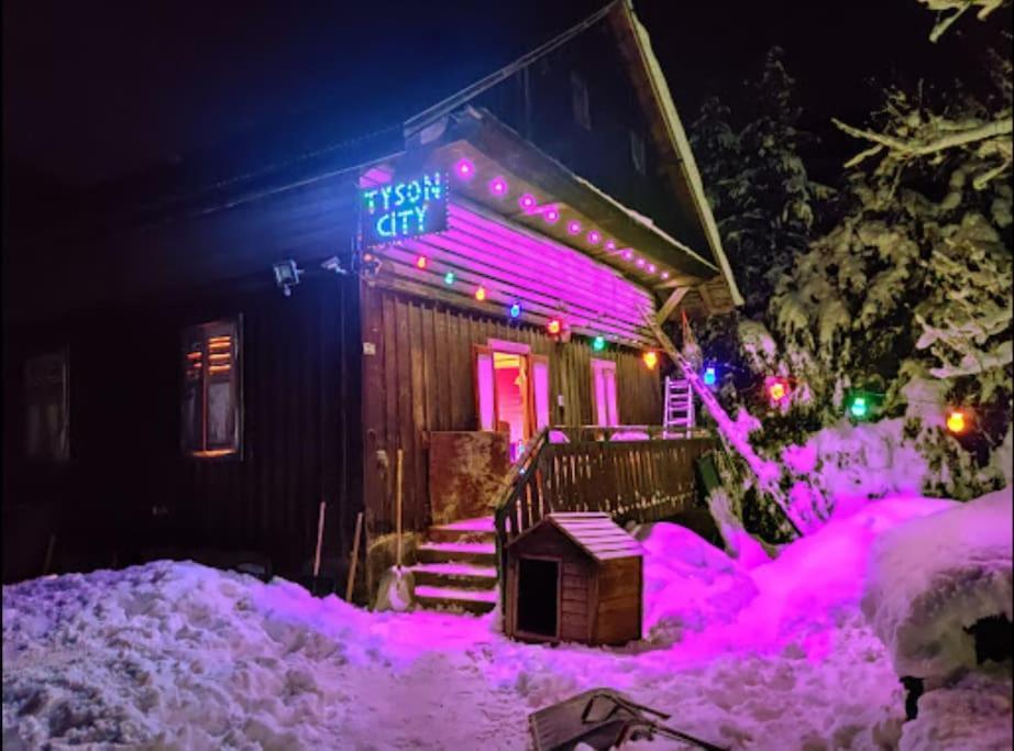 Chalet 8 Personnes + Grand Terrain Et Riviere Entremont Ngoại thất bức ảnh