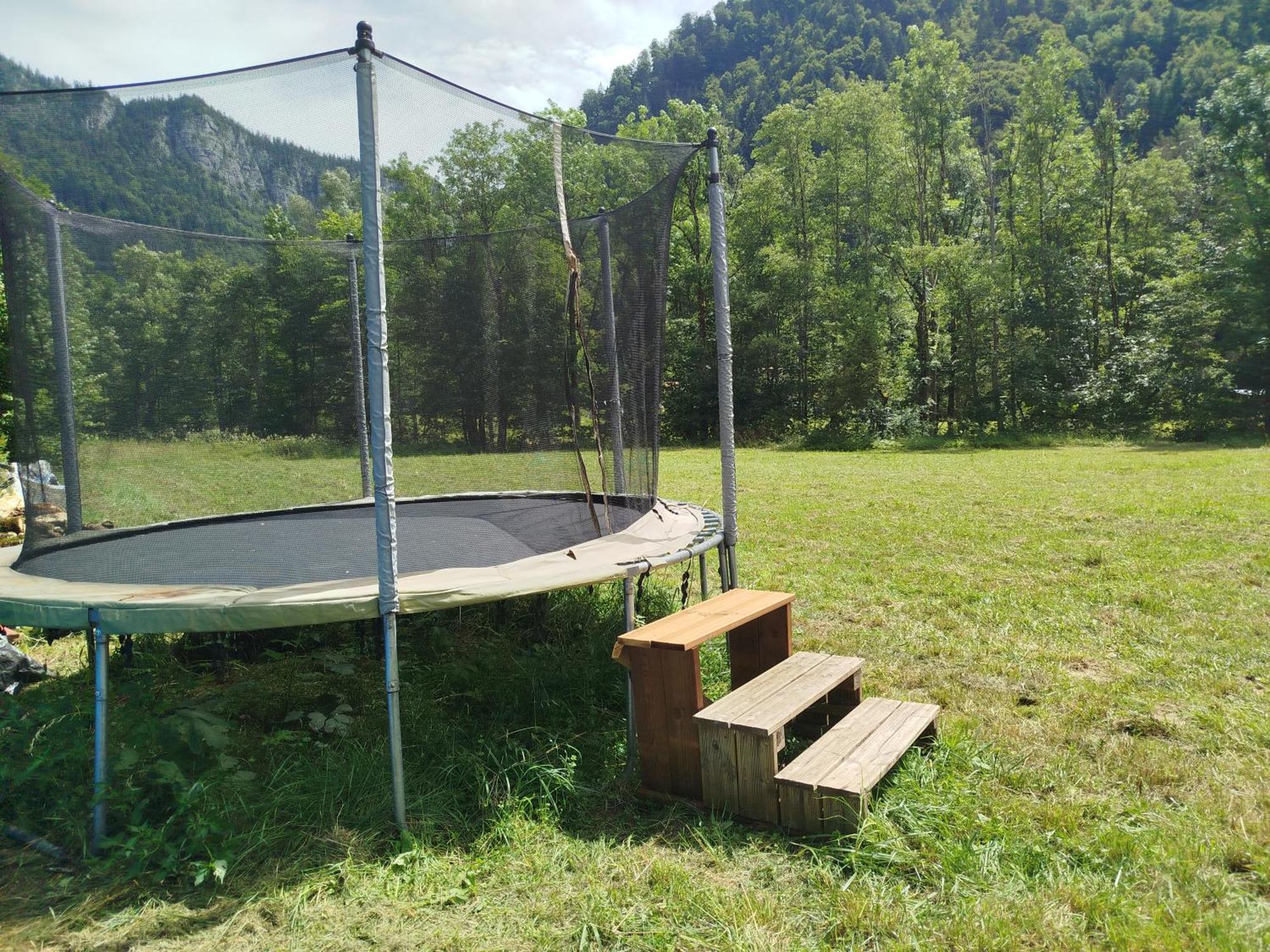 Chalet 8 Personnes + Grand Terrain Et Riviere Entremont Ngoại thất bức ảnh